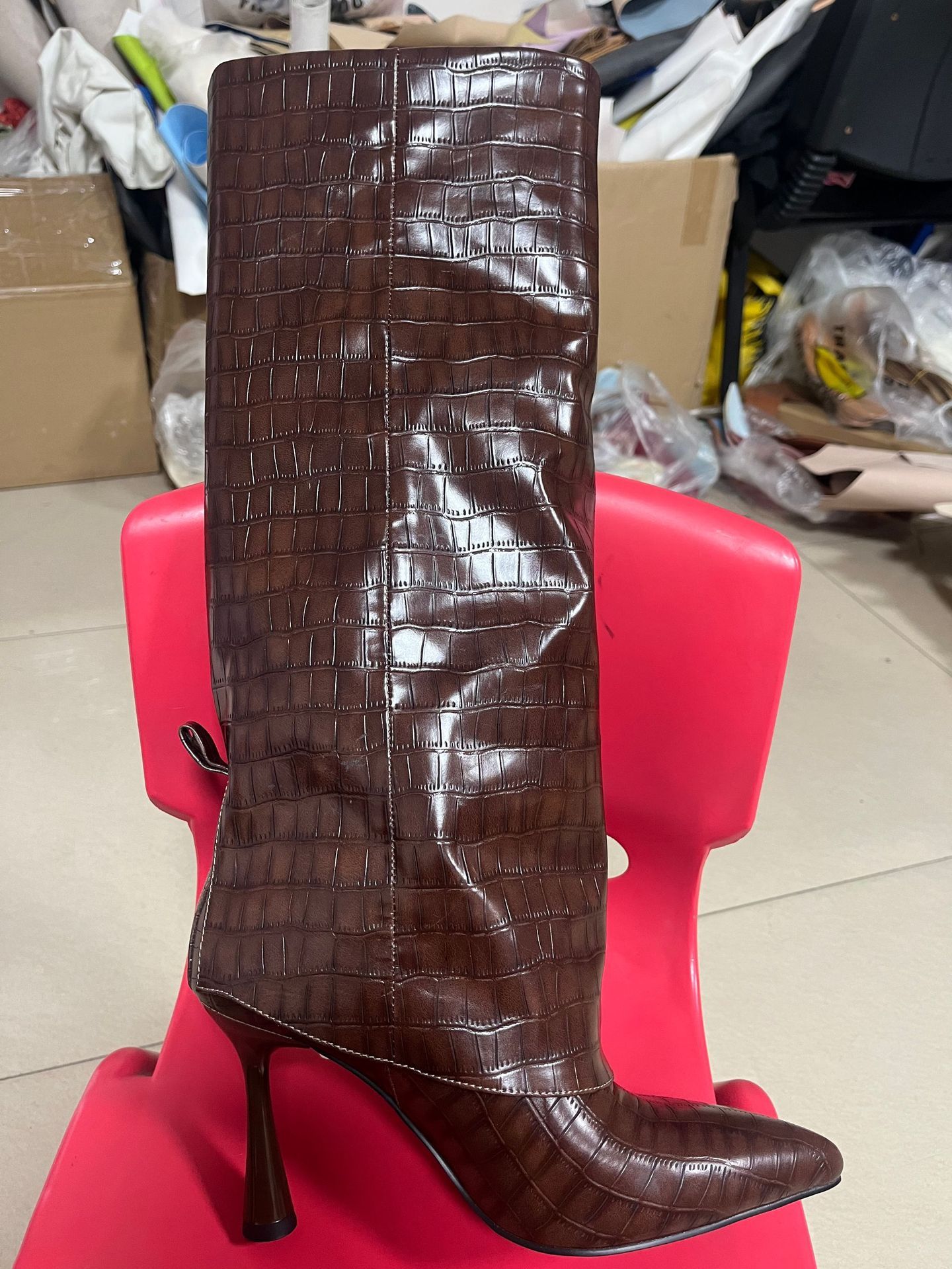 Pointed Toe Women's Stiletto Heel Boots