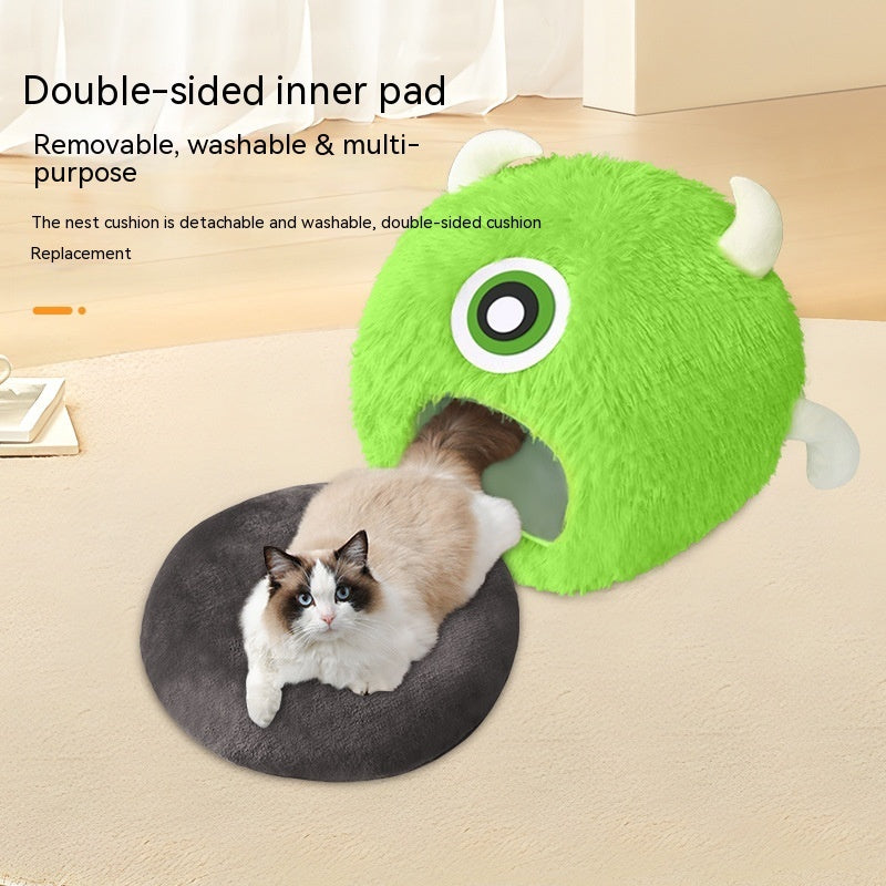 Electrically Heated Pet Cat Bed