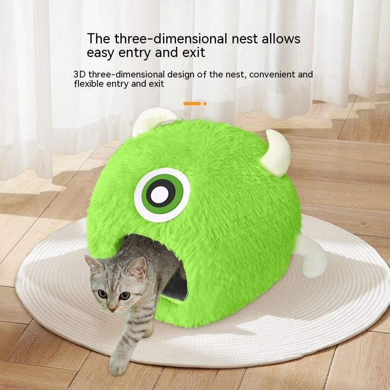 Electrically Heated Pet Cat Bed